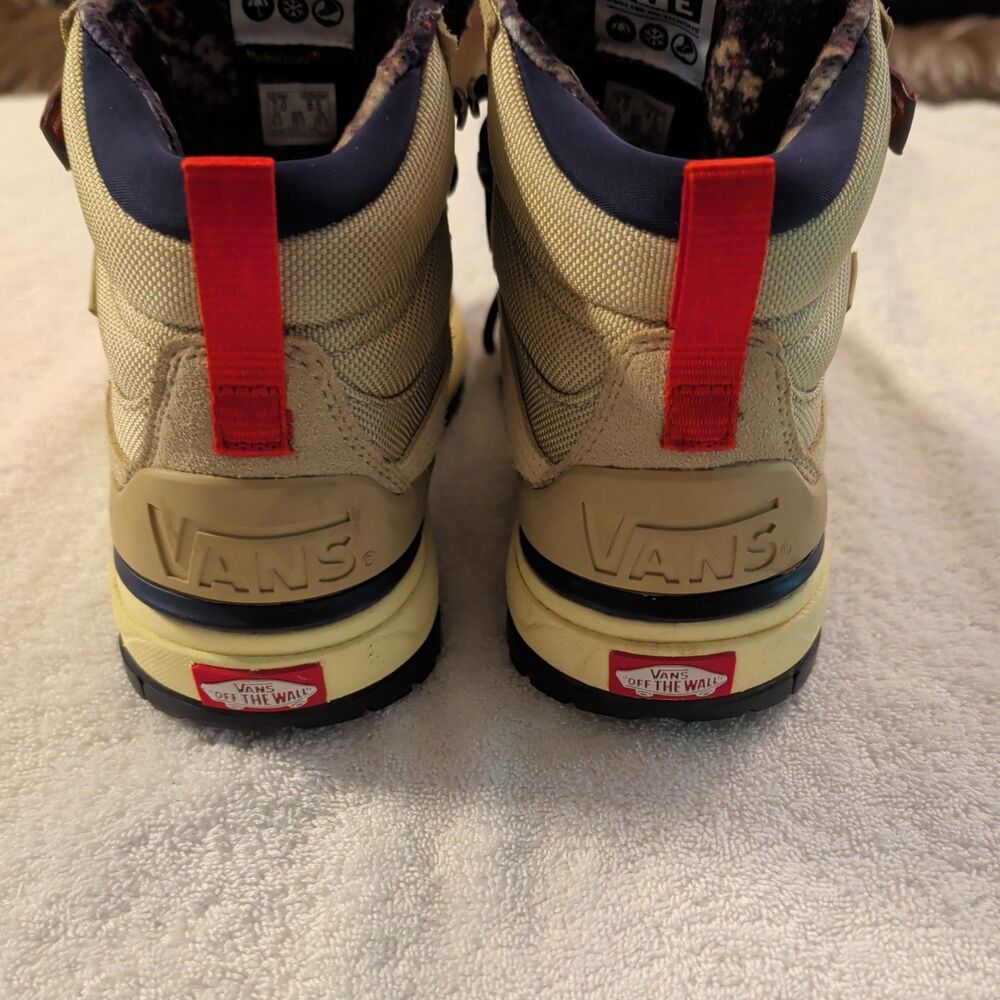 Vans UltraRange Exo Hi MTE-2 Waterproof Hiking Boots Beige Mens Size 7 - Picture 5 of 9